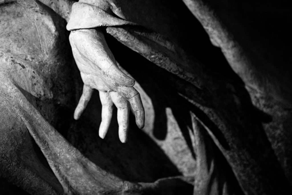 close up statue